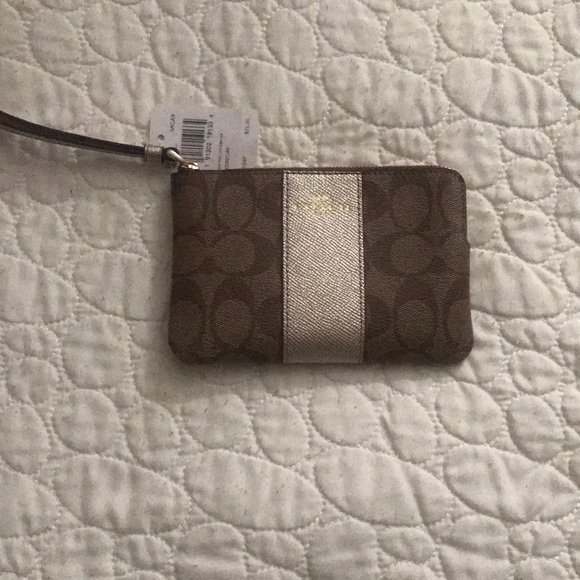 Coach Handbags - NWT authentic Coach wristlet